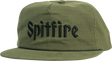 SPITFIRE MOLOTOV SCRIPT HAT ADJ-OLIVE/BLK