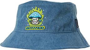 SPITFIRE MUSHROOM BIGHEAD BUCKET HAT OFM-WASHED DENIM
