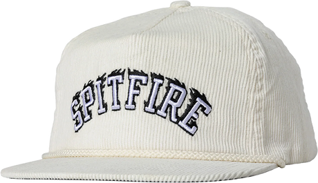 SPITFIRE TEAM BIGHEAD SCRIPT HAT ADJ-WHITE