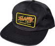 SLAPPY THROWBACK PATCH ULTRA LOW HAT ADJ-BLACK