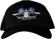 SMA BI-PLANE MESH TRUCKER HAT ADJ-BLACK
