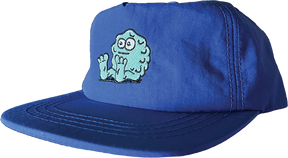 SNOT BOOGER LOGO NYLON HAT BLUE