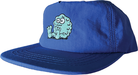 SNOT BOOGER LOGO NYLON HAT BLUE