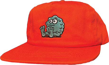 SNOT BOOGER LOGO COTTON HAT ORANGE