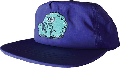 SNOT BOOGER LOGO NYLON HAT PURPLE