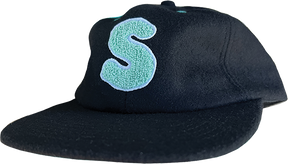 SNOT COLLEGE WOOL HAT BLACK