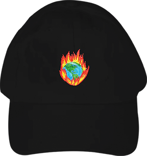 SOUR IN FLAMES HAT ADJ-BLACK