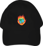 SOUR IN FLAMES HAT ADJ-BLACK