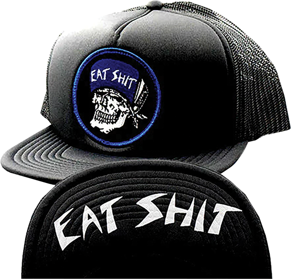 SUICIDAL EAT SHIT PATCH FLIP HAT ADJ-BLACK