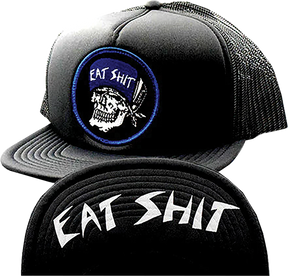 SUICIDAL EAT SHIT PATCH FLIP HAT ADJ-BLACK