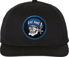SUICIDAL EAT SHIT PATCH HAT ADJ-BLACK/BLU