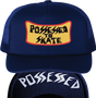 SUICIDAL POSSESSED 2 SKATE PATCH MESH HAT ADJ-NAVY