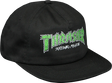 Thrasher Brick Hat Snapback Black Green