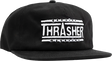 Thrasher Genuine Logo Snapback Black White