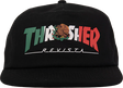 THRASHER MEXICO REVISTA HAT ADJ-BLACK