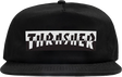 THRASHER MIXTAPE HAT ADJ-BLACK