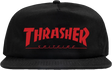 THRASHER SF BIG HEAD JAKE HAT ADJ-BLACK