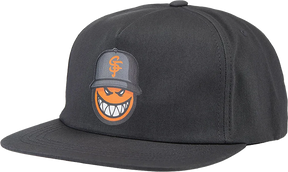 THRASHER SPITFIRE SF LOC HAT ADJ-CHARCOAL