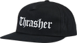 THRASHER SPITFIRE THE END OATH HAT ADJ-BLACK