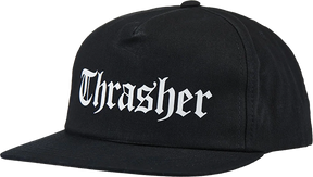 THRASHER SPITFIRE THE END OATH HAT ADJ-BLACK