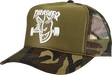 THRASHER SF THRASH AND BURN TRUCKER HAT ADJ-CAMO
