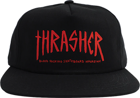 THRASHER TOY MACHINE SCRATCH HAT ADJ-BLACK