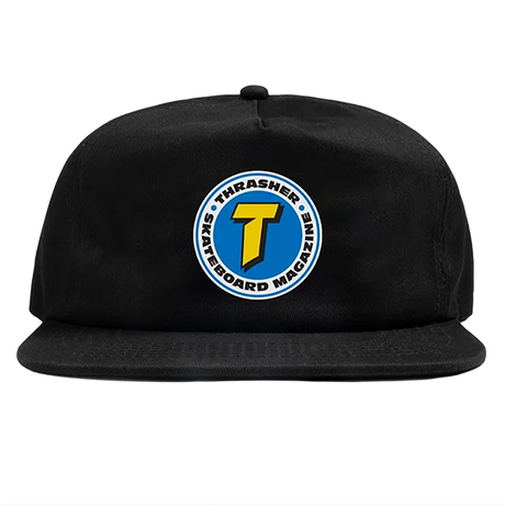 THRASHER NUMBER 1 REDUX HAT ADJ-BLACK