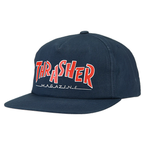THRASHER PARRA MAG HAT ADJ-NAVY