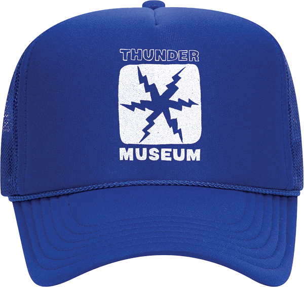 THUNDER MUSEUM PHONE CO HAT ADJ-ROYAL