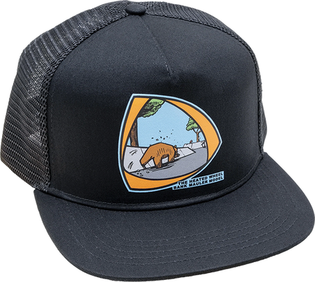 THE HEATED WHEEL BANK MAULER HAT ADJ-BLACK