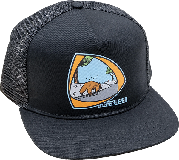 THE HEATED WHEEL BANK MAULER HAT ADJ-BLACK