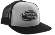 THE HEATED WHEEL OVAL HAT ADJ-GREY/BLK