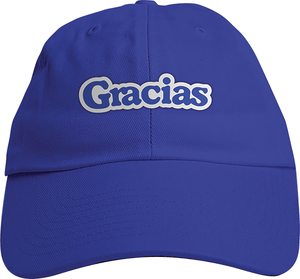 THANK YOU GRACIAS DAD HAT ADJ-ROYAL BLUE
