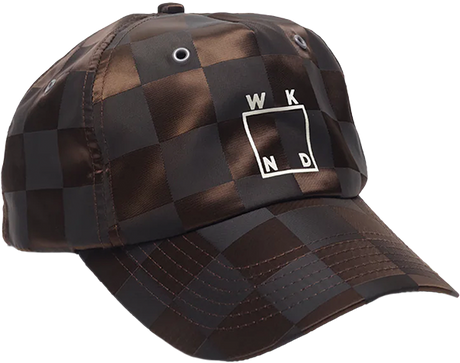 WKND TECHIE HAT ADJ-BROWN CHECK