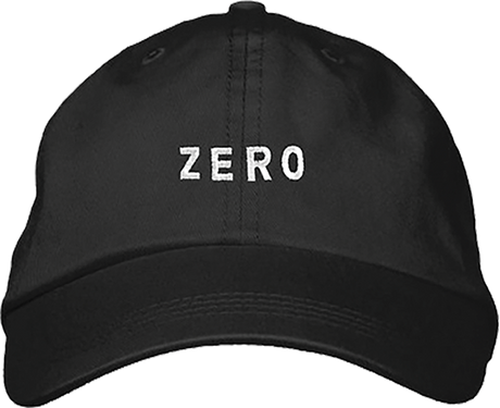 ZERO ARMY DAD HAT ADJ-BLACK/WHT