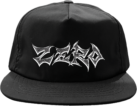 ZERO LESS THAN ZERO HAT ADJ-BLACK/WHT