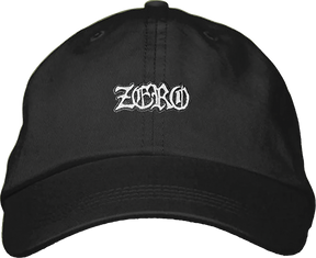 ZERO WASTELAND DAD HAT ADJ-BLACK