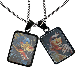 DGK BRUCE LEE DRAGON LEE NECKLACE BLACK