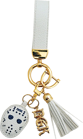 DGK HOOLIGAN KEYCHAIN WHITE