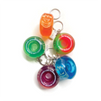 SPITFIRE WHEEL KEY CHAIN - SAPPHIRES ASSORTED