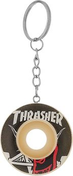 SPITFIRE WHEEL KEY CHAIN - THRASHER ASSORTED
