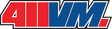 411VM LOGO LAPEL PIN RED/BLUE