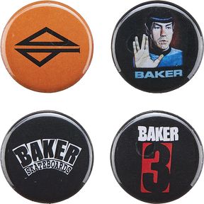 BAKER BAKER 3 BUTTON 4 PACK