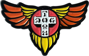 DOGTOWN WINGS ENAMEL PIN