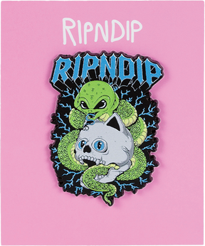 RIP N DIP SKULL AND BONES PIN