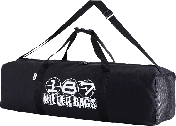 187 ARSENAL DUFFLE BAG BLACK