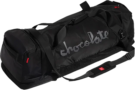 CHOC CHUNK TRAVEL DUFFLE BAG BLACK/GREY