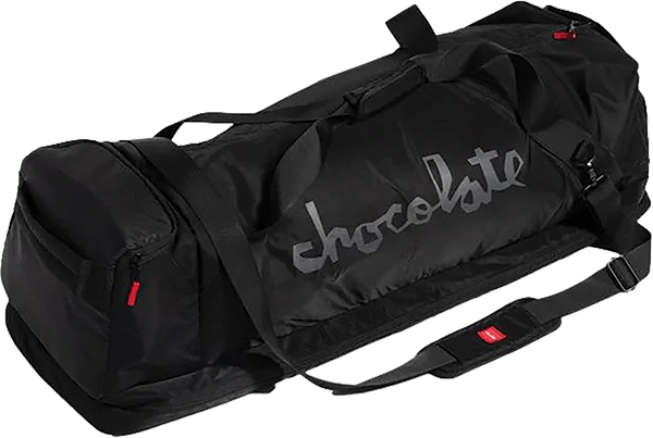 CHOC CHUNK TRAVEL DUFFLE BAG BLACK/GREY