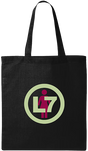 GIRL L7 LOGO TOTE BAG BLACK