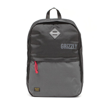 Grizzly Day Trail Backpack Bookbag Black Onesize
